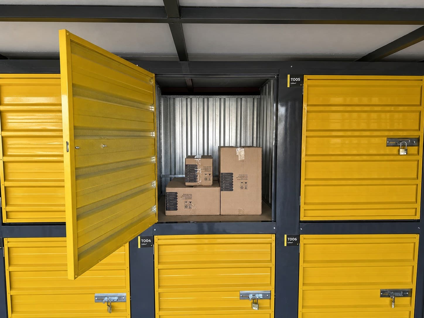 Box privativo para guarda volumes no The Box em Itu